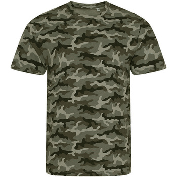 textil Herre Langærmede T-shirts Awdis JT034 Grøn