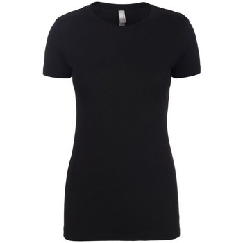 textil Dame T-shirts m. korte ærmer Next Level NX6610 Black