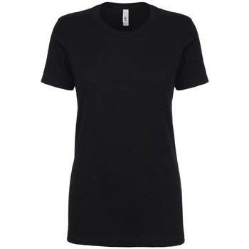 textil Dame T-shirts m. korte ærmer Next Level NX1510 Black