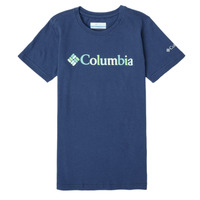 textil Pige T-shirts m. korte ærmer Columbia SWEET PINES GRAPHIC Marineblå