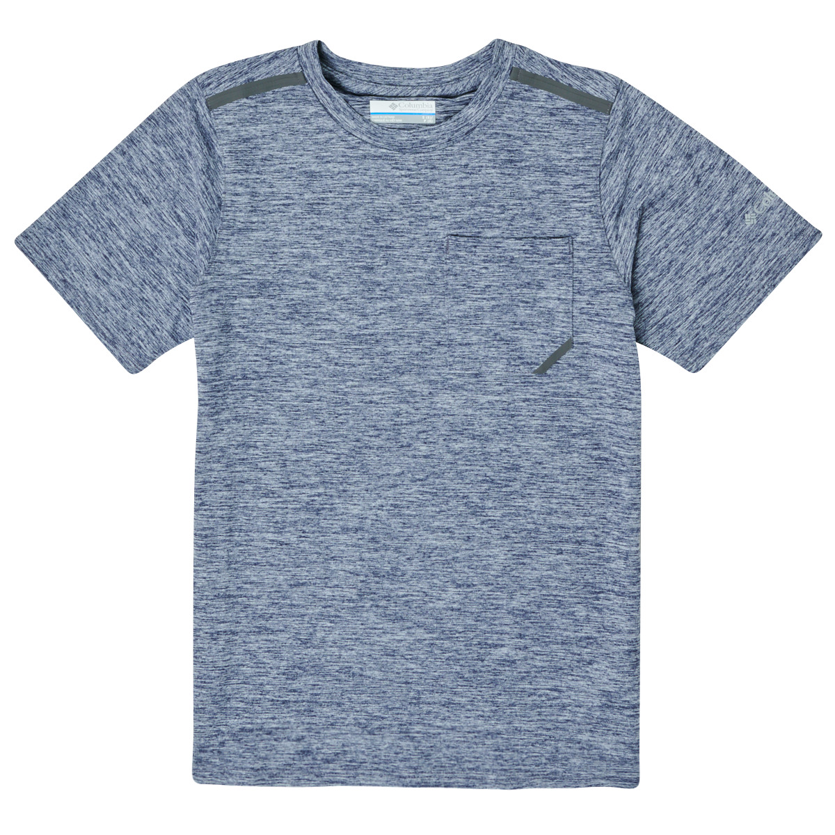 textil Dreng T-shirts m. korte ærmer Columbia TECH TREK Marineblå