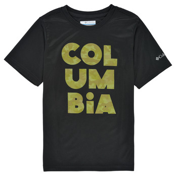 textil Dreng T-shirts m. korte ærmer Columbia GRIZZLY GROVE Sort