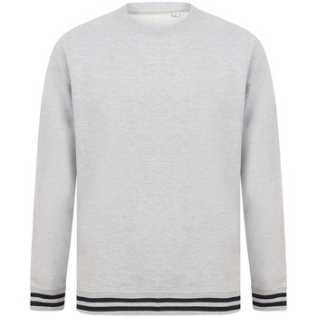 textil Sweatshirts Front Row FR840 Heather Grey/Navy