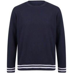 textil Sweatshirts Front Row FR840 Navy/Heather Grey