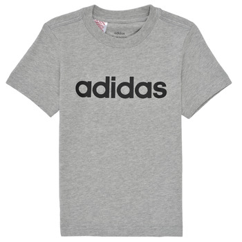 textil Dreng T-shirts m. korte ærmer adidas Performance YB E LIN TEE Grå