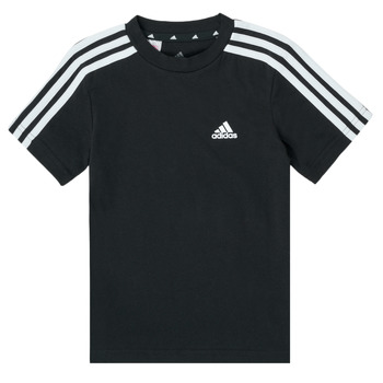 textil Dreng T-shirts m. korte ærmer adidas Performance B 3S T Sort