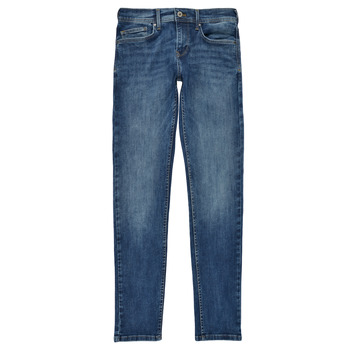 textil Dreng Jeans - skinny Pepe jeans FINLY Blå