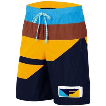 textil Herre Halvlange bukser Nike Flight City Flåde, Blå, Gul