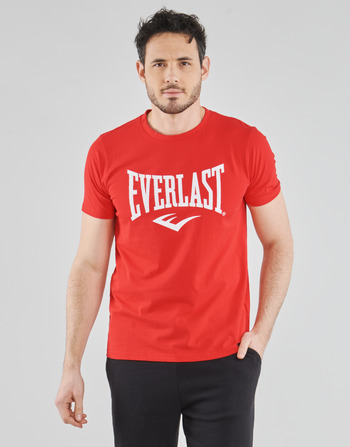 textil Herre T-shirts m. korte ærmer Everlast EVL- BASIC TEE-RUSSEL Rød