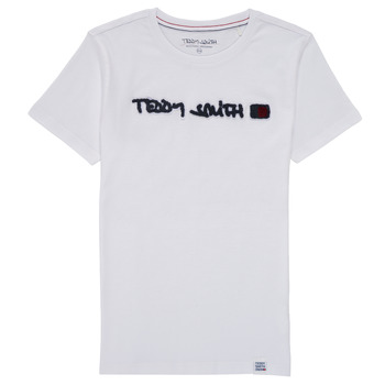 textil Dreng T-shirts m. korte ærmer Teddy Smith TCLAP Hvid