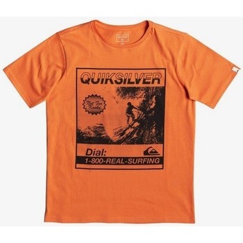 textil Dreng T-shirts m. korte ærmer Quiksilver CAMISETA NIO  EQBZT03939 Orange