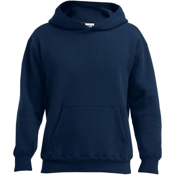 textil Sweatshirts Gildan HF500 Blå