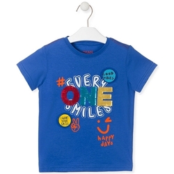 textil Børn T-shirts m. korte ærmer Losan 015-1032AL Blå