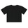 textil Pige T-shirts m. korte ærmer Calvin Klein Jeans CK REPEAT FOIL BOXY T-SHIRT Sort
