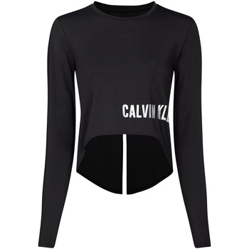textil Dame T-shirts & poloer Calvin Klein Jeans 00GWH9K251 Sort