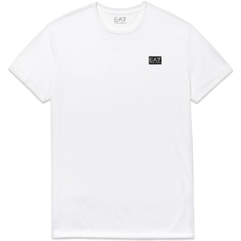 textil Herre T-shirts & poloer Ea7 Emporio Armani 3HPT02 PJT3Z Hvid