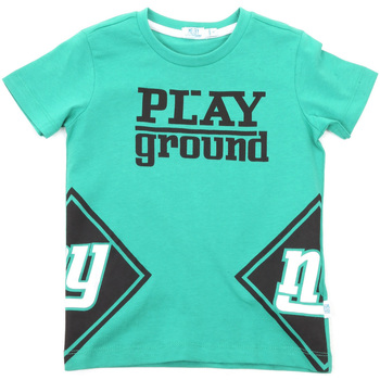 textil Børn T-shirts m. korte ærmer Melby 70E5544 Grøn