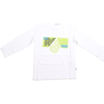 textil Børn Langærmede T-shirts Melby 70C5524 hvid