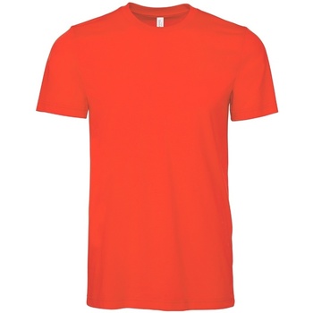 textil Langærmede T-shirts Bella + Canvas CV3001 Rød