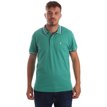 textil Herre T-shirts & poloer Navigare NV82077 Grøn