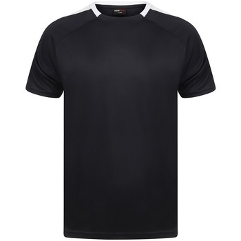 textil T-shirts m. korte ærmer Finden & Hales LV290 Navy/White
