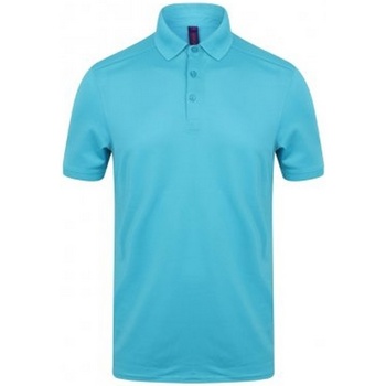 textil Herre Polo-t-shirts m. korte ærmer Henbury HB460 Turquoise