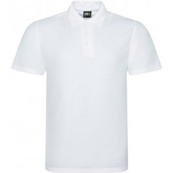 textil Herre Polo-t-shirts m. korte ærmer Prortx RX105 Hvid