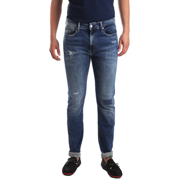 textil Herre Smalle jeans Calvin Klein Jeans J30J311691 Blå