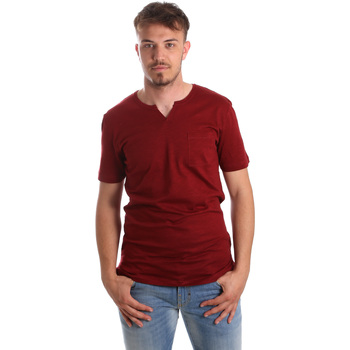 textil Herre T-shirts m. korte ærmer Antony Morato MMKS01487 FA100139 Rød