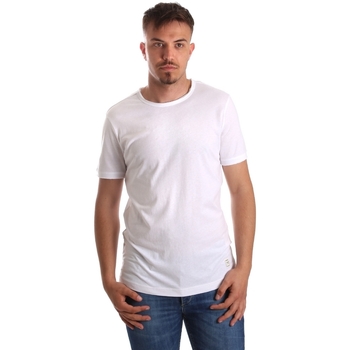 textil Herre T-shirts & poloer Gaudi 911BU64023 Hvid