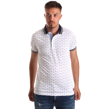 textil Herre T-shirts & poloer Navigare NV82099 Hvid