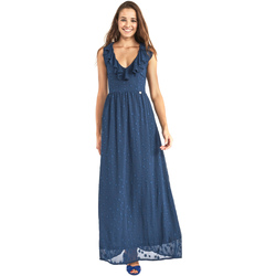 textil Dame Lange kjoler Gaudi 911BD15007 Blå