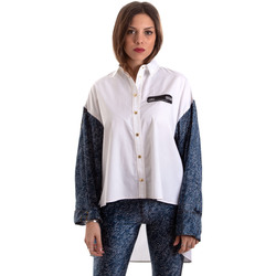 textil Dame Skjorter / Skjortebluser Versace B0HVB606S0683904 hvid