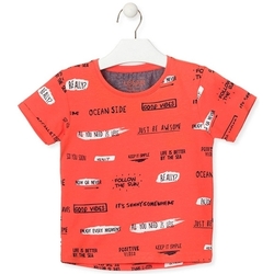 textil Børn T-shirts m. korte ærmer Losan 015-1003AL Orange