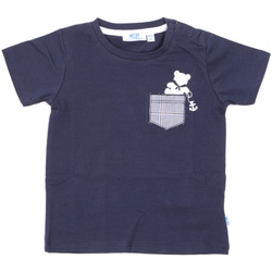 textil Børn T-shirts m. korte ærmer Melby 20E5070 Blå