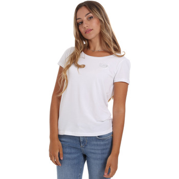 textil Dame T-shirts m. korte ærmer Ea7 Emporio Armani 8NTT64 TJ28Z hvid
