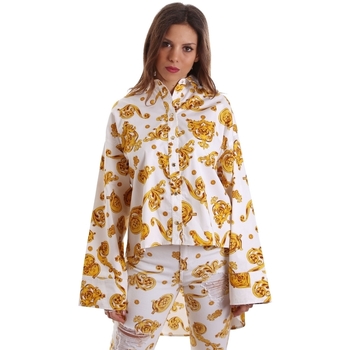 textil Dame Skjorter / Skjortebluser Versace B0HVB624S0771003 hvid