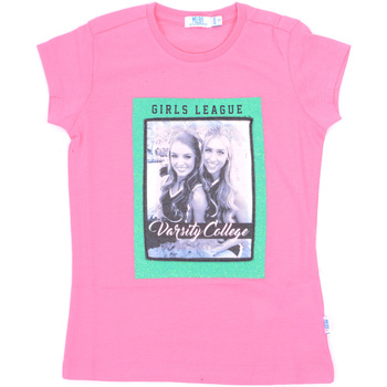 textil Børn T-shirts & poloer Melby 70E5645 Pink