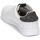 Sko Dame Lave sneakers Victoria TENIS PIEL GLITTER Hvid / Sort