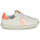Sko Pige Lave sneakers Victoria TENIS VEGANA CONTRASTE Hvid / Pink