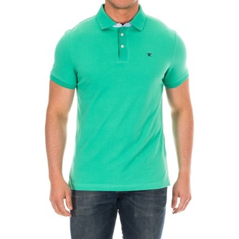 textil Herre Polo-t-shirts m. korte ærmer Hackett HM561798-641 Grøn