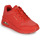 Sko Dame Lave sneakers Skechers UNO STAND ON AIR Rød