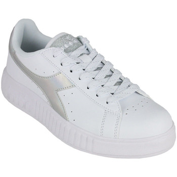 Sko Dame Sneakers Diadora 101.174366 01 C6103 White/Silver Sølv
