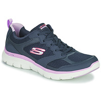 Sko Dame Lave sneakers Skechers FLEX APPEAL 4.0 Navy / Pink