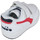 Sko Børn Sneakers Diadora 101.173302 01 C0673 White/Red Rød
