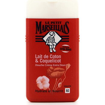 skoenhed Dame Badeprodukter Le Petit Marseillais Extra Gentle Cream Shower - Cotton Milk & Poppy Andet
