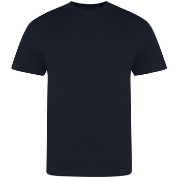 textil Herre Langærmede T-shirts Awdis JT100 Blå