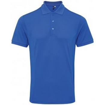 textil Herre Polo-t-shirts m. korte ærmer Premier PR630 Blå