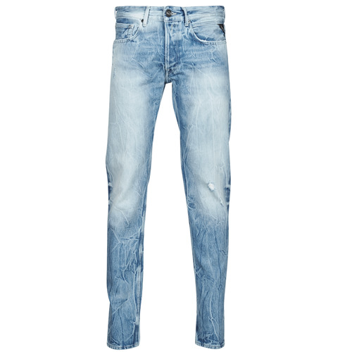 textil Herre Lige jeans Replay WIKKBI Super / Lys / Blå