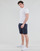 textil Herre Polo-t-shirts m. korte ærmer Polo Ralph Lauren POLO CINTRE SLIM FIT EN COTON BASIC MESH LOGO PONY PLAYER Hvid